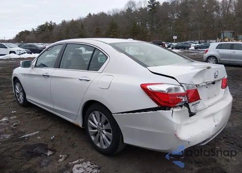 2013 Honda Accord Ex-L из США, поврежденный, VIN 1HGCR2F87DA242278